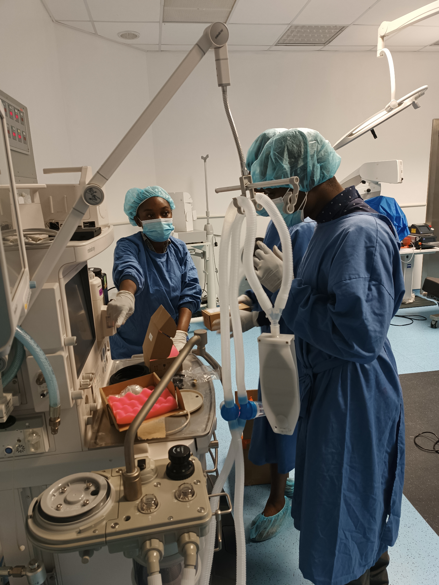 Our Biomedical Engineers on Site