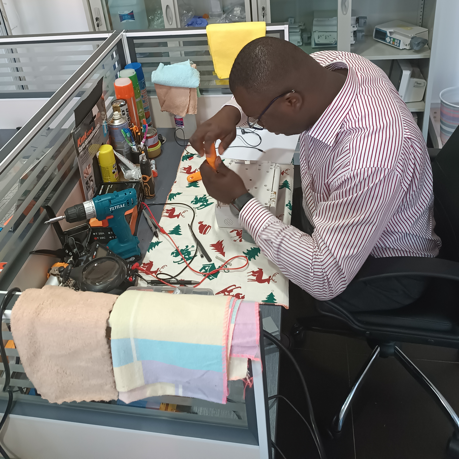 Our Biomedical Engineers on Site
