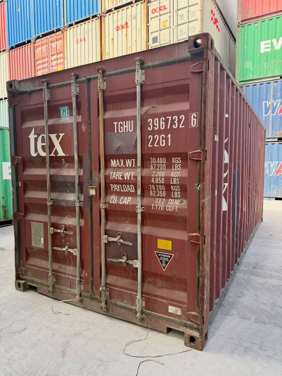 Modular Shipping Container Office Fabrication — before
